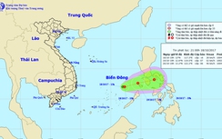 Tin mới nhất về vùng áp thấp trên Biển Đông