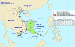 Thời tiết ngày 2/6/2018: Áp thấp nhiệt đới đang hình thành trên Biển Đông