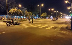 Hai xe máy "đấu đầu" trong đêm, 2 người bị thương nặng