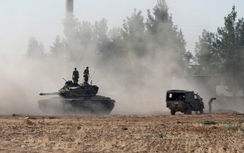 Quân Thổ rầm rập tràn sang Syria