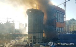 Hàn Quốc: Cháy lớn tại chung cư đang xây, 15 người thương vong