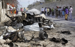Nổ bom xe gần quốc hội Somalia, 5 người thương vong