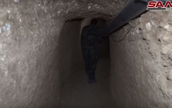 VIDEO: Quân đội Syria phát hiện đường hầm của phiến quân
