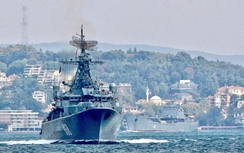 3 tàu Hải quân Nga lần đầu cùng cập cảng Tartous của Syria