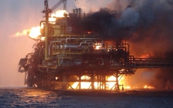 Cháy giàn khoan dầu gây chết người ở vịnh Mexico