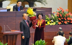 Tân Chủ tịch QH Nguyễn Thị Kim Ngân được 95,5% phiếu bầu