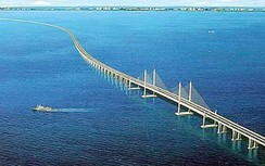 Khánh thành cây cầu vượt biển dài nhất Đông Nam Á