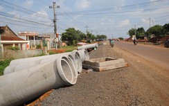 "Bẫy chông" trên đường đang thi công