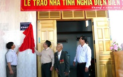 Trao nhà tình nghĩa Điện Biên cho cựu chiến binh chống Pháp