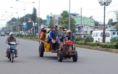 Bộ Công an yêu cầu xử lý nghiêm xe công nông, xe tự chế