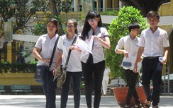 Các thí sinh hoàn tất đợt 1 kỳ tuyển sinh đại học 2014