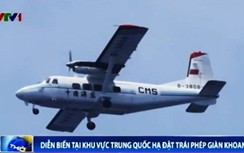 Máy bay Trung Quốc gầm rú ngay trên tàu cảnh sát biển Việt Nam
