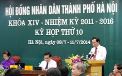 HĐND TP Hà Nội chưa hài lòng về tăng trưởng kinh tế