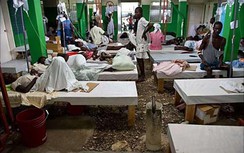 Cận cảnh bên trong khu cách ly người bệnh nhiễm Ebola