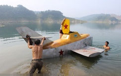 Tàu ngầm tự chế của nông dân Trung Quốc