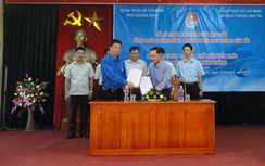 Đoàn TN Bộ GTVT và Tỉnh đoàn Quảng Bình ký kết chương trình phối hợp