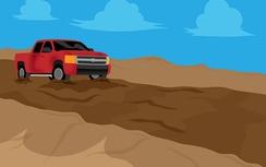 Kỹ năng lái xe qua đường bùn lầy