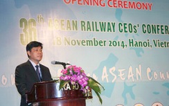 Hơn 200 đại biểu dự hội nghị đường sắt ASEAN tại Hà Nội