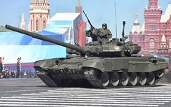Cận cảnh mẫu xe tăng T-90 của Nga