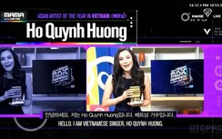 Hồ Quỳnh Hương đoạt giải "Nghệ sĩ VN xuất sắc nhất" của MAMA 2014