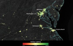 Nhìn không khí Giáng sinh trên thế giới từ tàu vũ trụ NASA