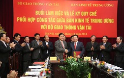 Bộ GTVT, Ban Kinh tế trung ương ký Quy chế phối hợp