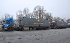 Hàng viện trợ bị ngăn cản ở miền Đông Ukraine