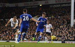 Chelsea thua sốc Tottenham trong trận cầu "không tưởng"