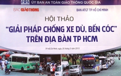 Sáng nay, bàn giải pháp loại bỏ xe dù, bến cóc tại TP.HCM