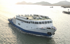 Cấm chạy tàu tuyến đường thủy quốc gia Rạch Giá - Hà Tiên