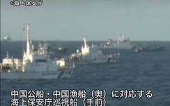 Nhật Bản tung video tàu Trung Quốc áp sát đảo tranh chấp