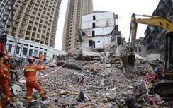 22 người thiệt mạng vì sập nhà liên hoàn ở Trung Quốc