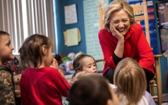 Trẻ em Mỹ muốn bà Hillary Clinton làm Tổng thống?
