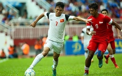 Dính "phát đạn cuối", U21 Việt Nam gục ngã trước U21 Singapore