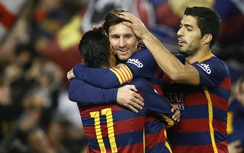 Messi tỏa sáng trong ngày lập kỷ lục