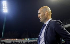 Vòng 21 La Liga: Zidane lần đầu nếm trái đắng