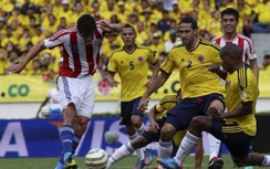 Kết quả trận Colombia - Paraguay