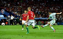 Video: Hazard solo ghi bàn đẳng cấp trận Hungary - Bỉ