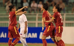 Thắng dễ Philippines, tuyển nữ Việt Nam vào bán kết giải Đông Nam Á