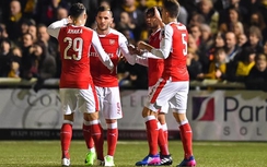 Highlights Sutton - Arsenal: Cột mốc 100