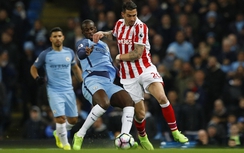 Kết quả trận Man City - Stoke City: Hòa như thua