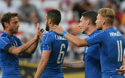 Video bàn thắng Italia vs Uruguay: Lão tướng ghi dấu ấn