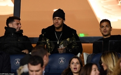 Neymar ngồi khán đài, PSG vẫn thắng tưng bừng nhờ Cavani
