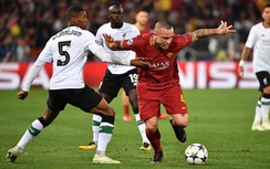 Video bàn thắng Roma vs Liverpool: Ngàn cân treo sợi tóc