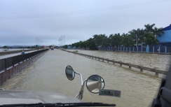 QL1A qua Thanh Hóa bị chia cắt vì mưa lũ