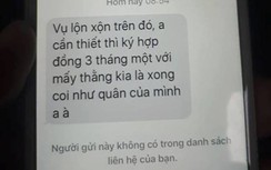 Tin nhắn “lạ” vụ thanh niên “bịt mặt” lôi dân ra khỏi công trường