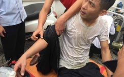 Trung úy bị thương khi chữa cháy quán karaoke ở Hà Tĩnh ra sao?