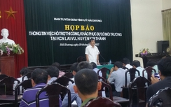 Giải tỏa lều bạt dân tự dựng trong KCN Lai Vu