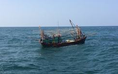 Hải Phòng: Cứu kịp thời 4 thuyền viên cùng tàu cá bị nạn