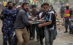 Động đất Nepal: Chưa có thông tin người Việt gặp nạn
